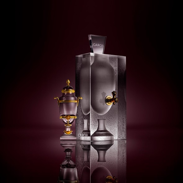 Our Baccarat and Daum fountains