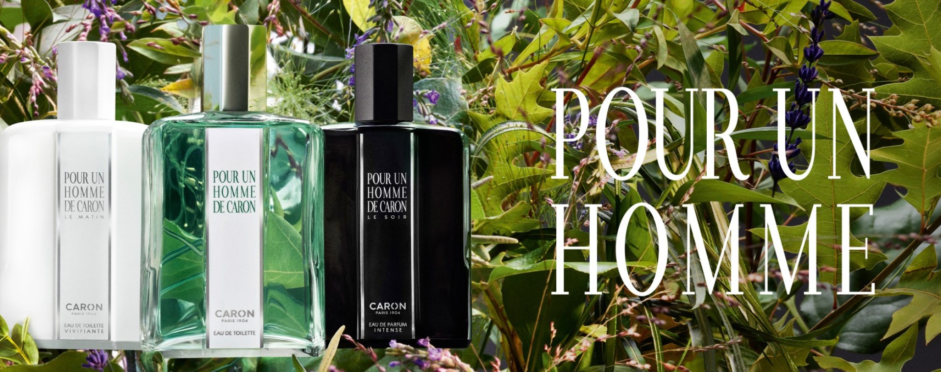 The trilogy Pour Un Homme de CARON